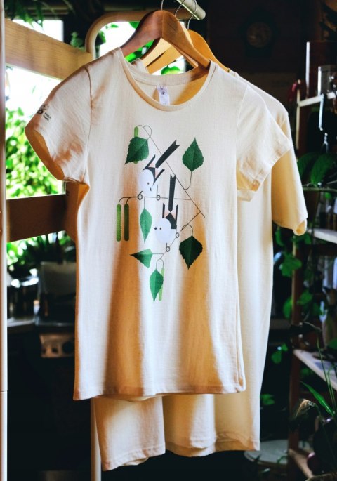 Koszulka OTOP - Raniuszki, T-shirt Dziecięcy, 5-6 lat, jasny beż