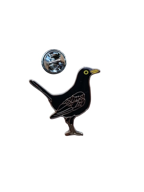 Kos - OTOPtak, przypinka metalowa