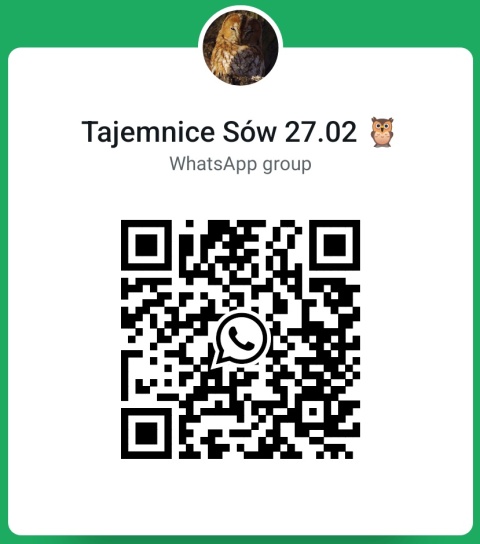 Warszawa, Kabaty 27.02.26 r., 18:00 - 21:00, TAJEMNICE SÓW SPACER ORNITOLOGICZNY